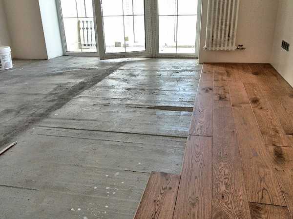Méthodes de pose de planches de parquet