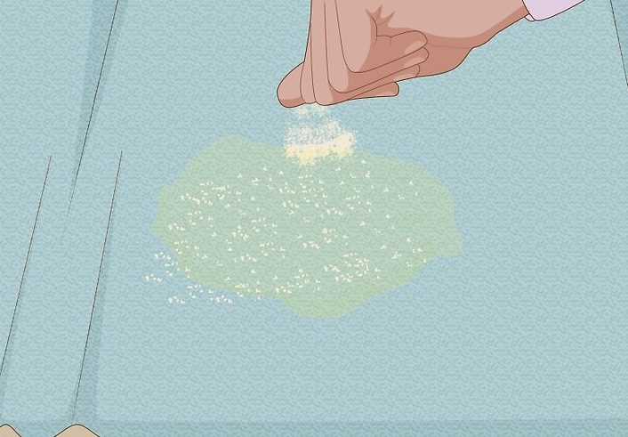 Nettoyer le tapis du vomi