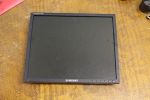 démontage du moniteur