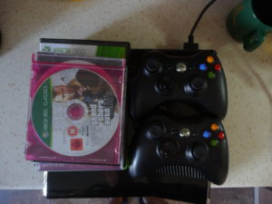 Où se trouve le bouton l du joystick Xbox 360 ?
