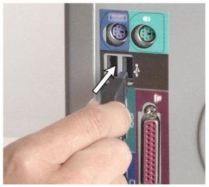 Règles de connexion d'un clavier filaire