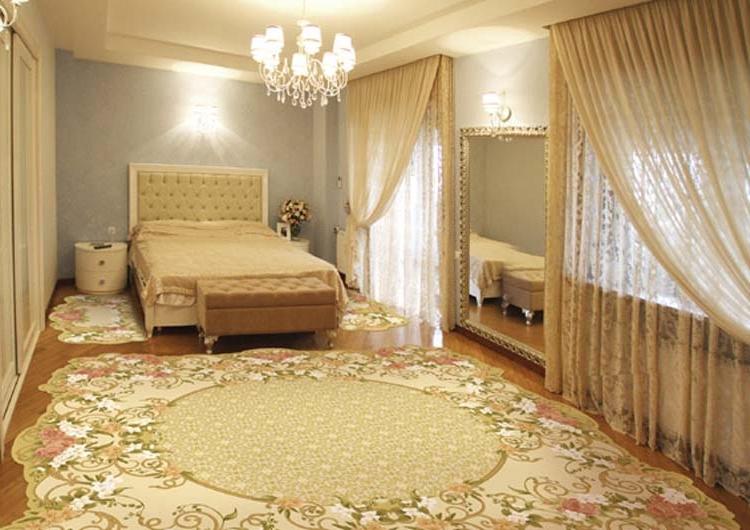 tapis dans la chambre