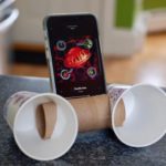 Haut-parleurs faits maison.