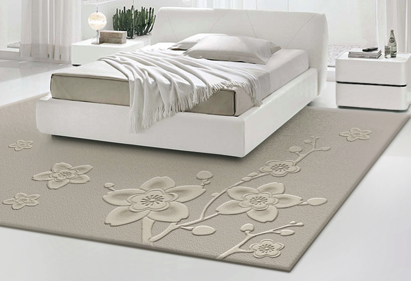 moquette à l'intérieur de la chambre au sol