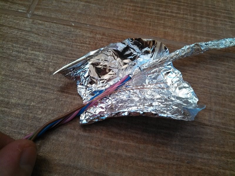 Blindage des câbles.