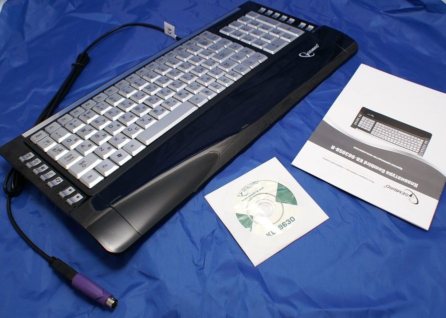 Clavier avec disque.