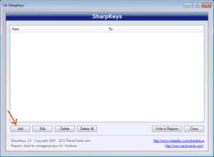 Comment réaffecter les clés