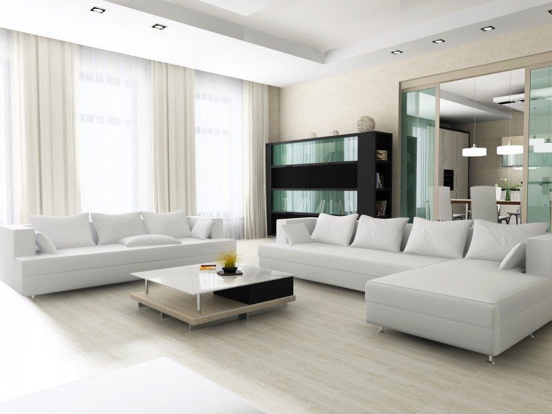 Comment combiner correctement le chêne blanchi à l'intérieur d'un appartement