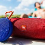 Haut-parleur portable.