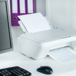 L'imprimante est en train d'imprimer.