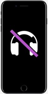 Le son dans les écouteurs a disparu.