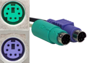 Connecteur clavier PS.