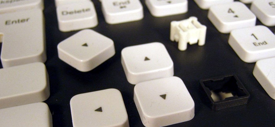 Le dispositif d'un clavier à piston.