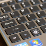 Bouton de commutation du clavier.