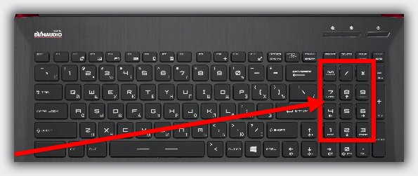Comment activer les chiffres sur le clavier droit
