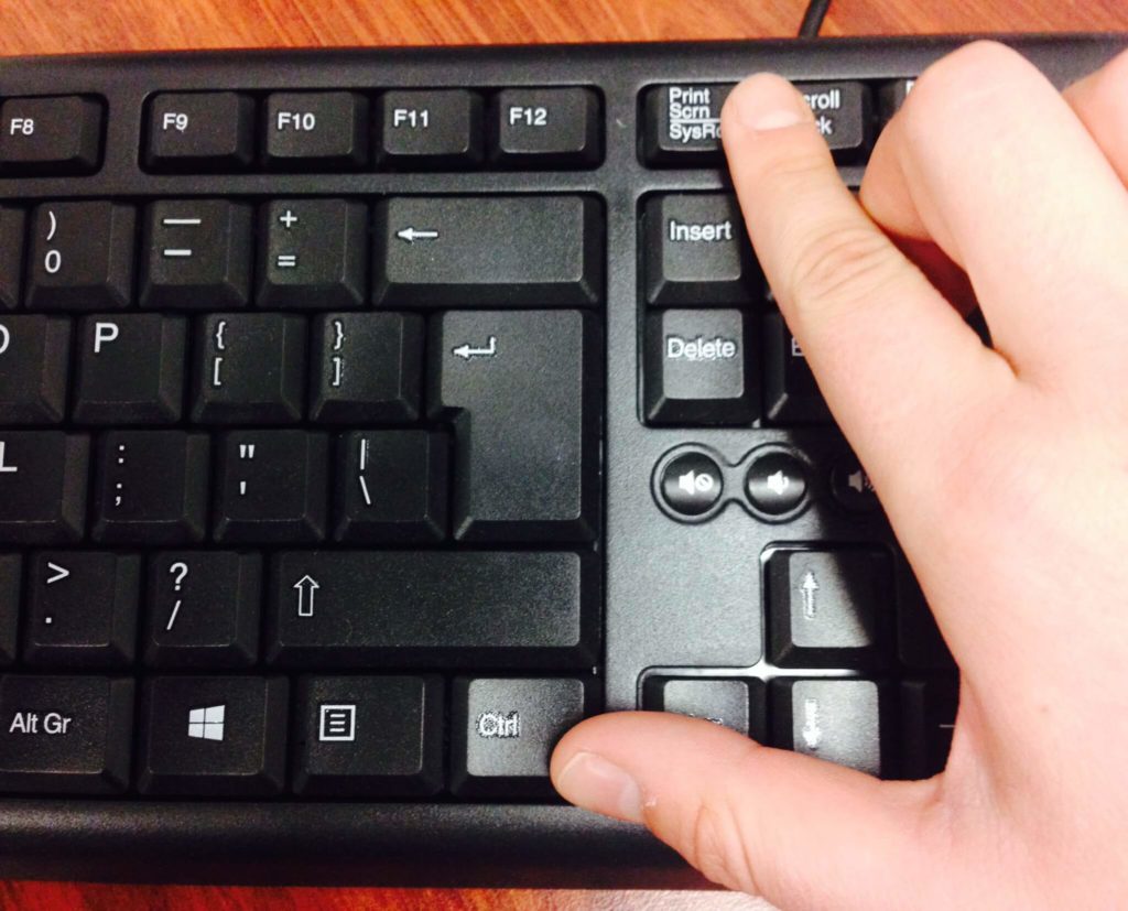 raccourci clavier pour capture d'écran