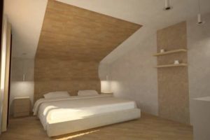 linoléum sur le mur