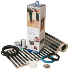 ensemble de plancher chauffant