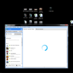Le curseur de la souris affiche constamment le chargement
