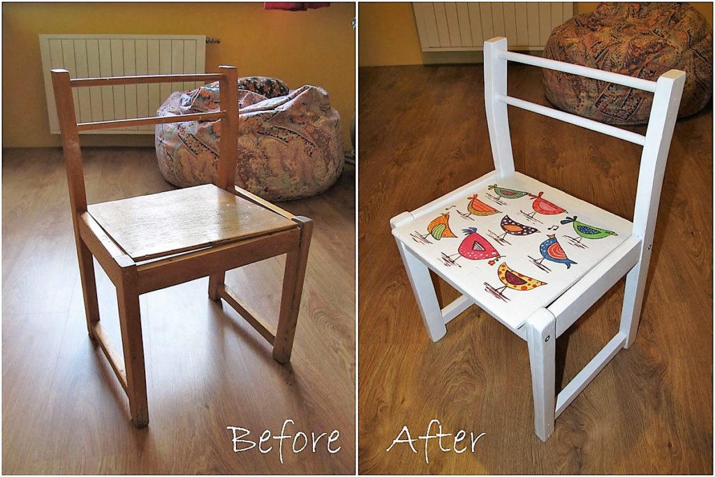 après le découpage