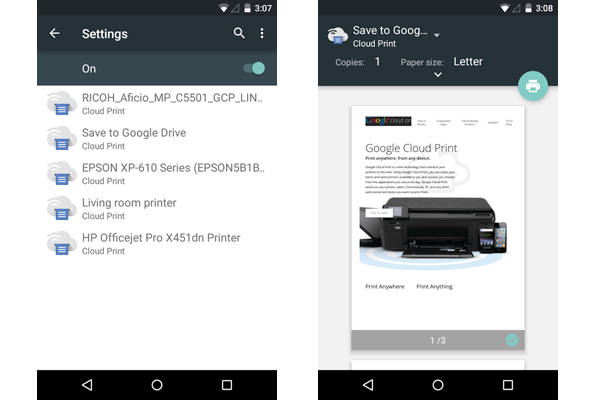 Imprimante virtuelle