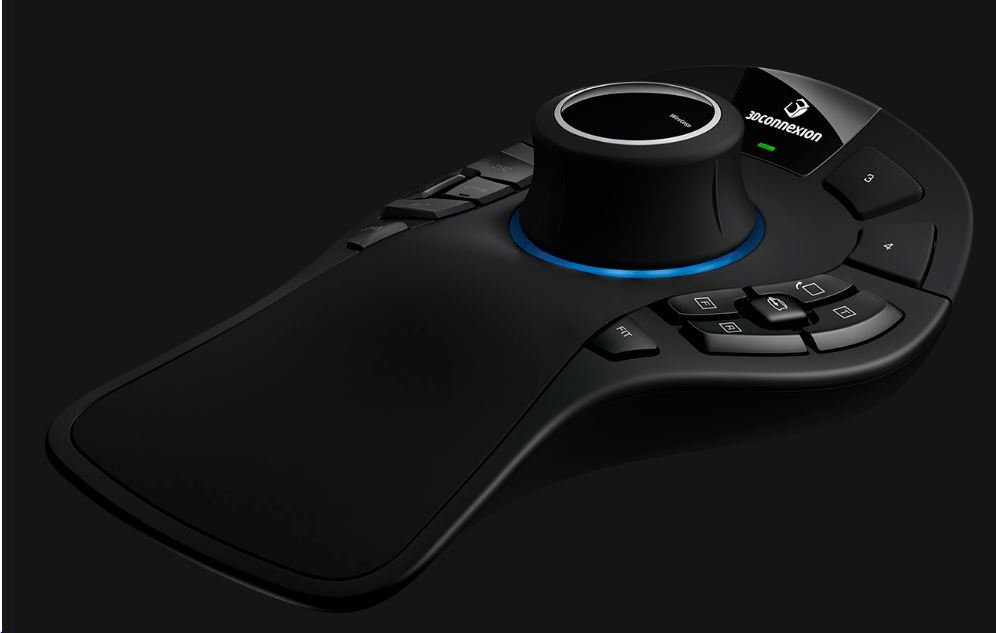 3Dconnexion SpaceMouse Pro Sans Fil Noir USB