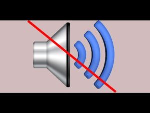 Pas de son sur la tablette