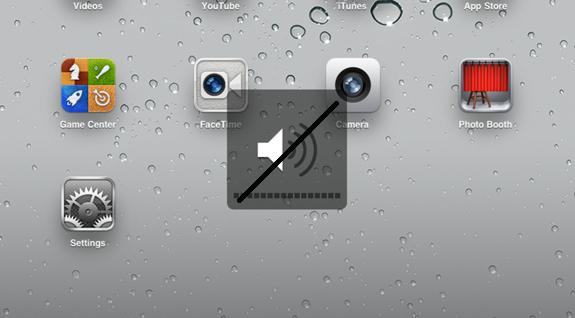 Pas de son sur la tablette