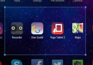 Comment faire une capture d'écran sur une tablette WP