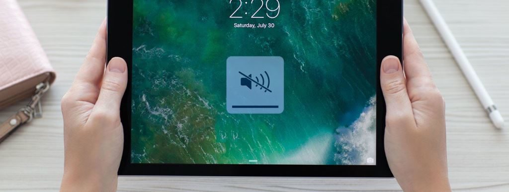 Pas de son sur la tablette