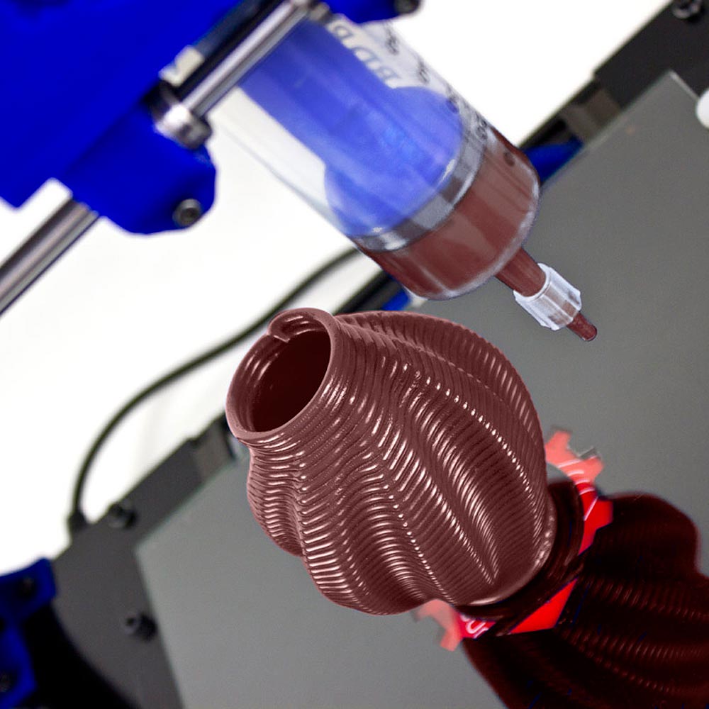 Imprimante 3D pour chocolat.