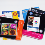 Papier photo pour imprimante jet d'encre.