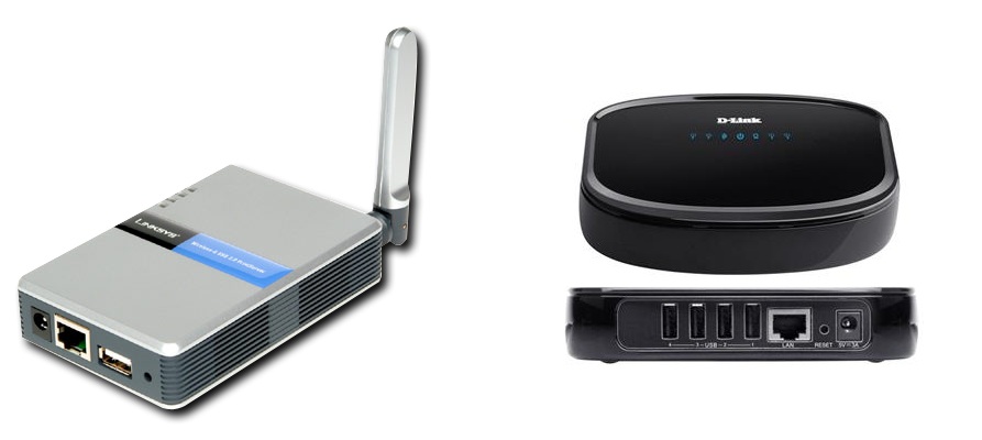 Serveur d'imprimante.