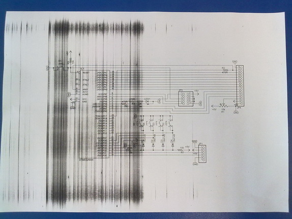 Rayures verticales lors de l'impression.