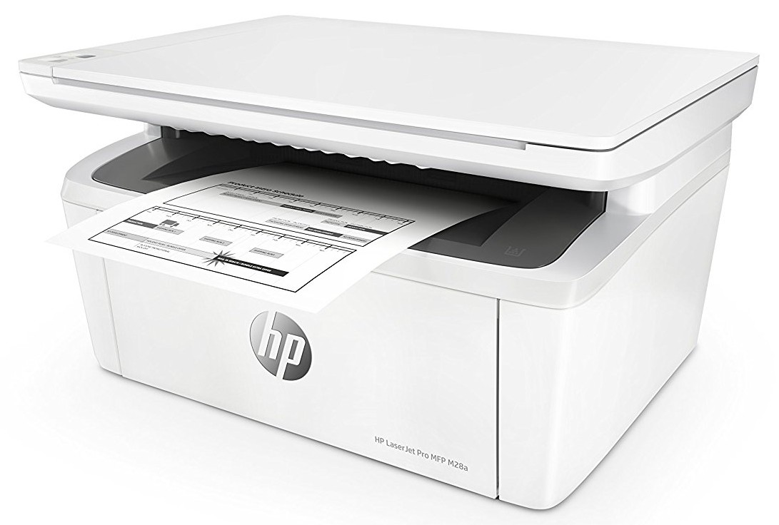 Imprimante multifonction HP LaserJet Pro M28a.