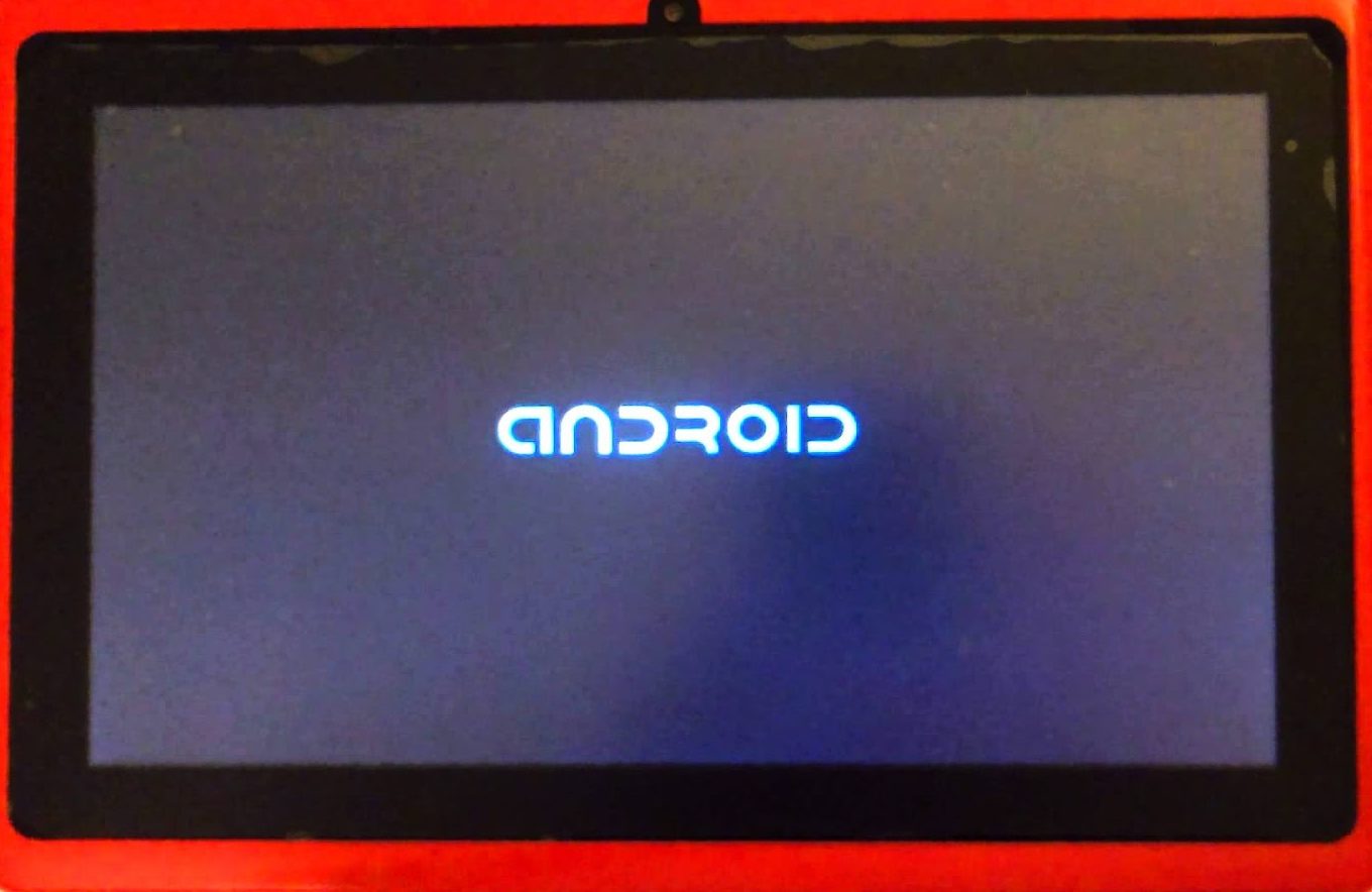 Redémarrez la tablette.