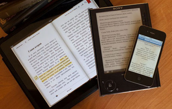 Livres électroniques.