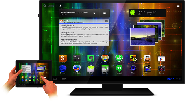 Connecter une tablette