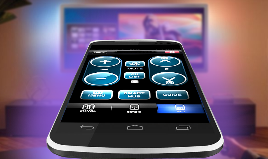 La tablette est comme une télécommande universelle.