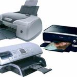 Modèles d'imprimantes à jet d'encre.