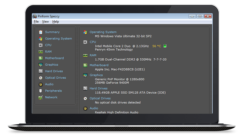 Découvrez quel processeur se trouve sur l'ordinateur portable
