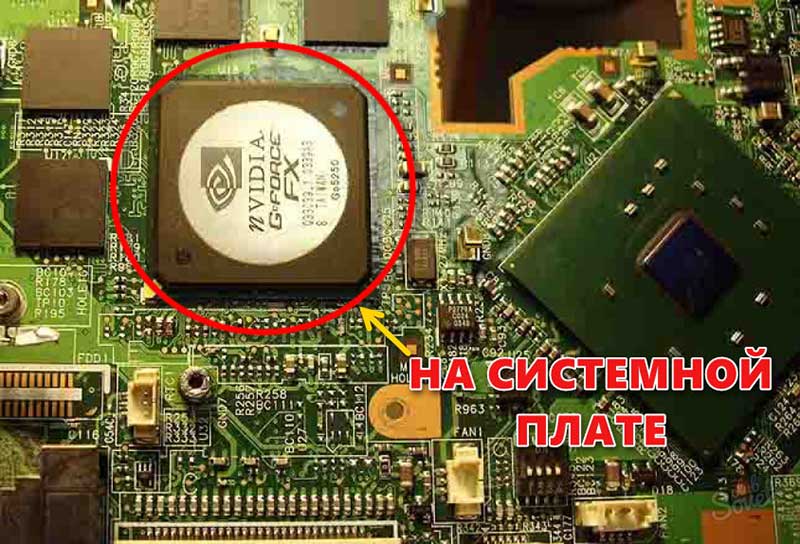 Carte vidéo intégrée.