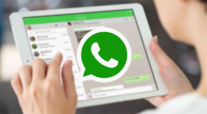 WhatsApp sur tablette
