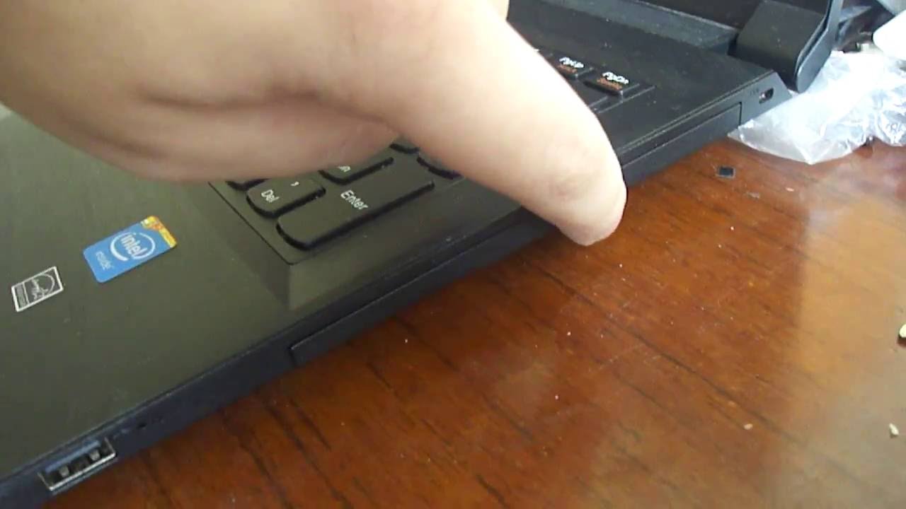 ouvrir le bouton du lecteur