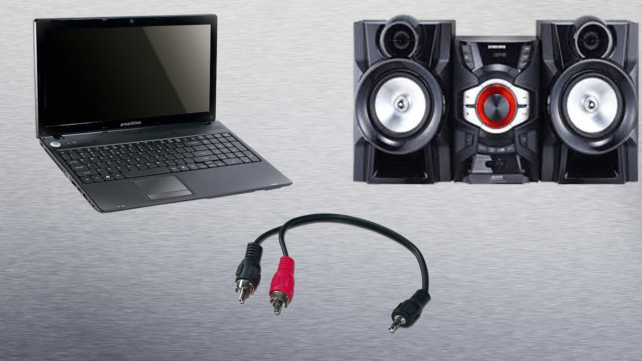 Comment connecter un ordinateur portable à un centre musical