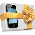 offrir un téléphone de manière originale