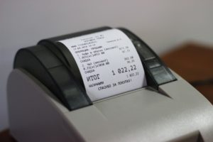 imprimer un reçu sur une imprimante