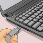 connexion à un ordinateur portable