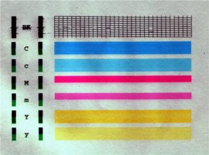 feuille d'échantillon