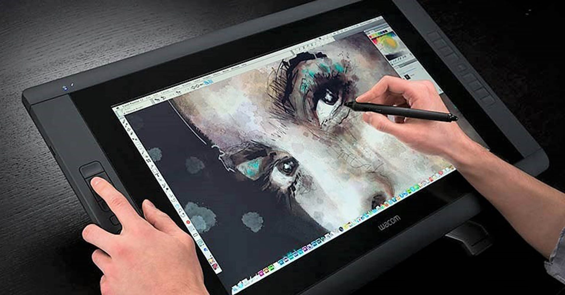 dessin professionnel sur une tablette